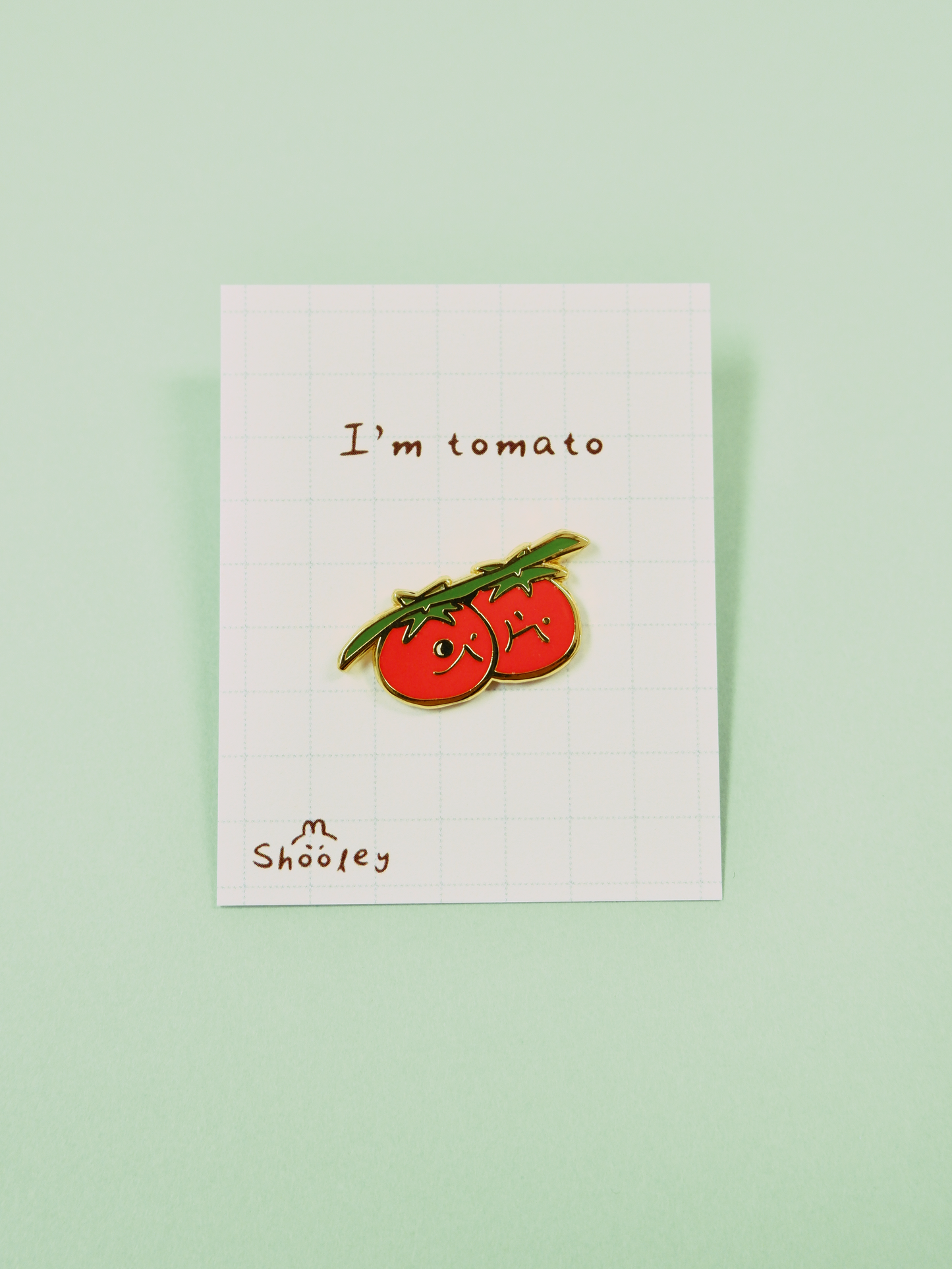 Tomato Enamel Pin
