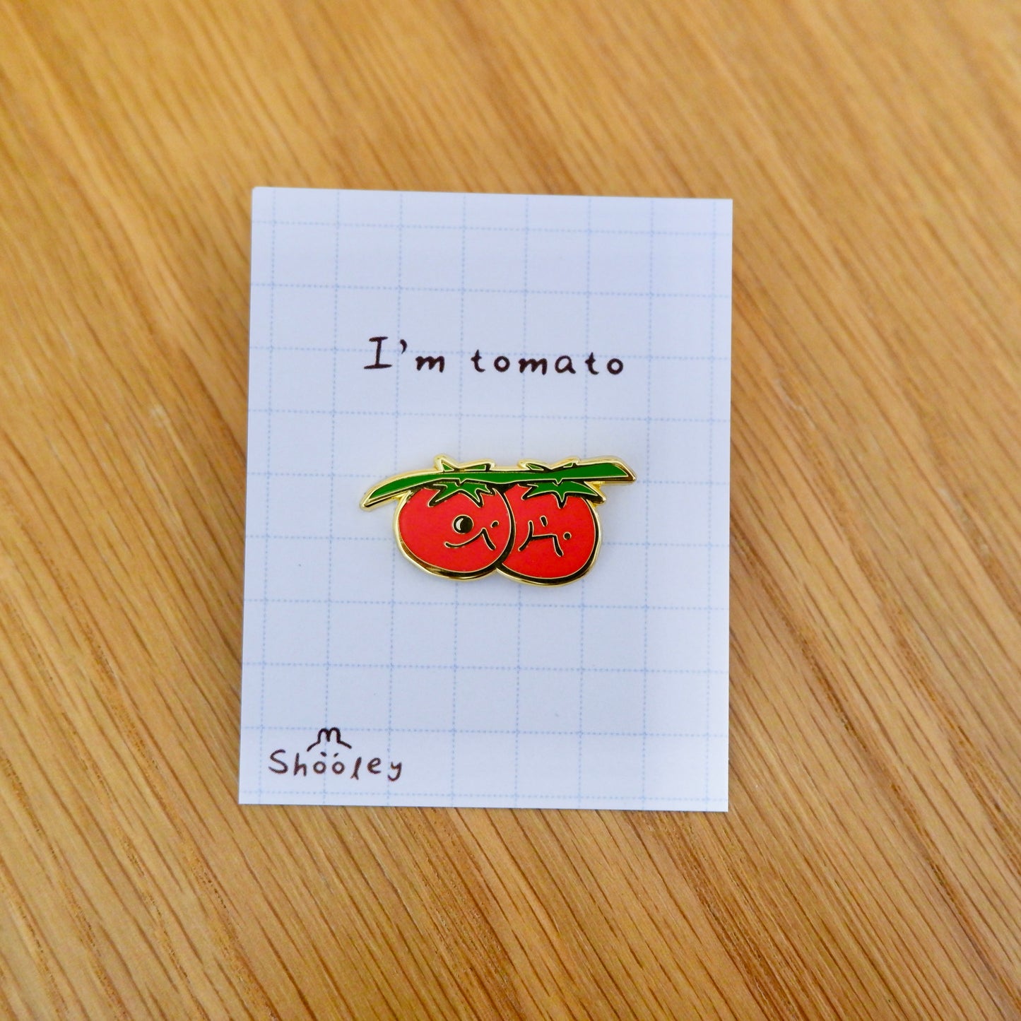 Tomato Enamel Pin