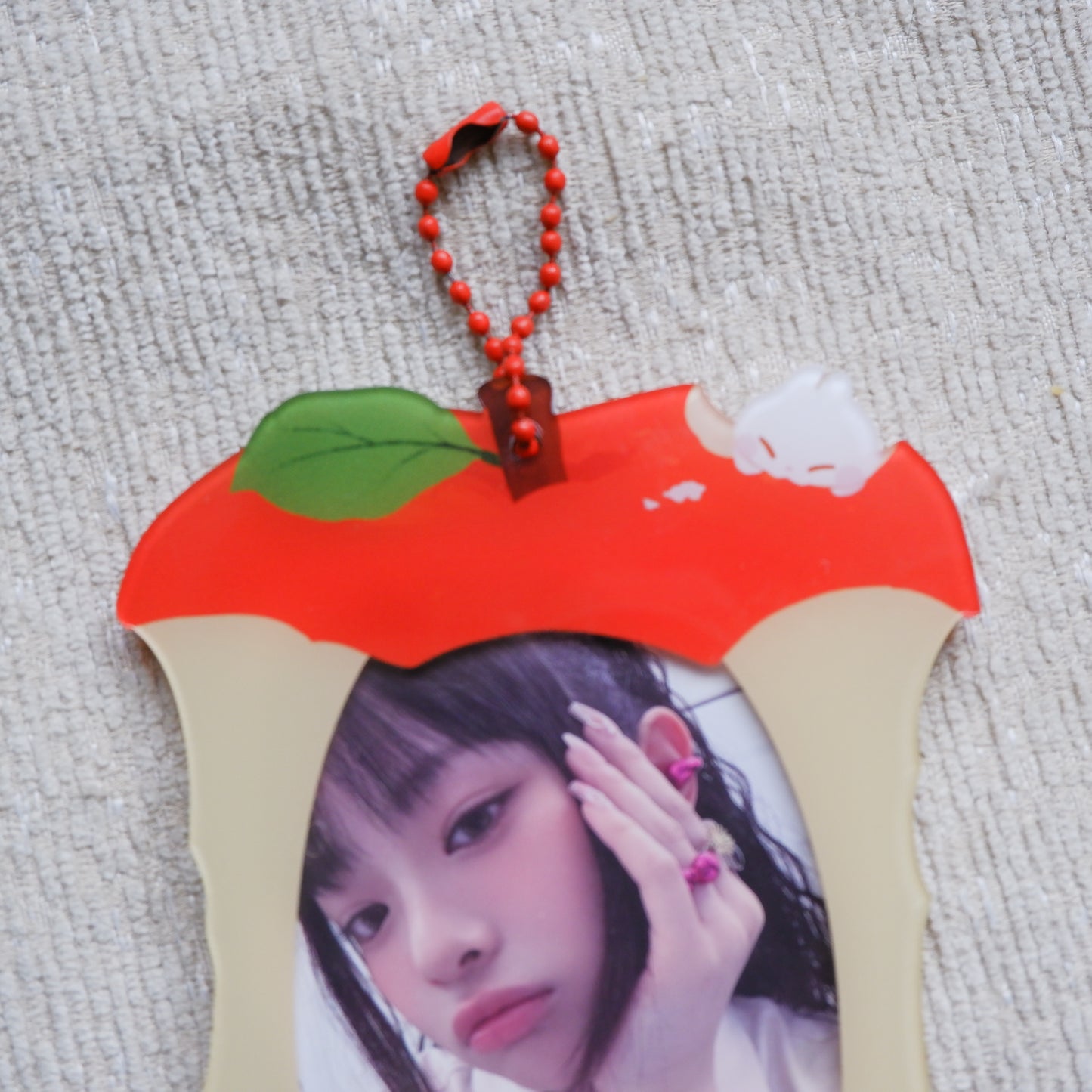 Apple Photo Card Holder | Acrylic Keychain
