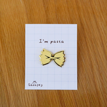 Pasta Enamel Pin