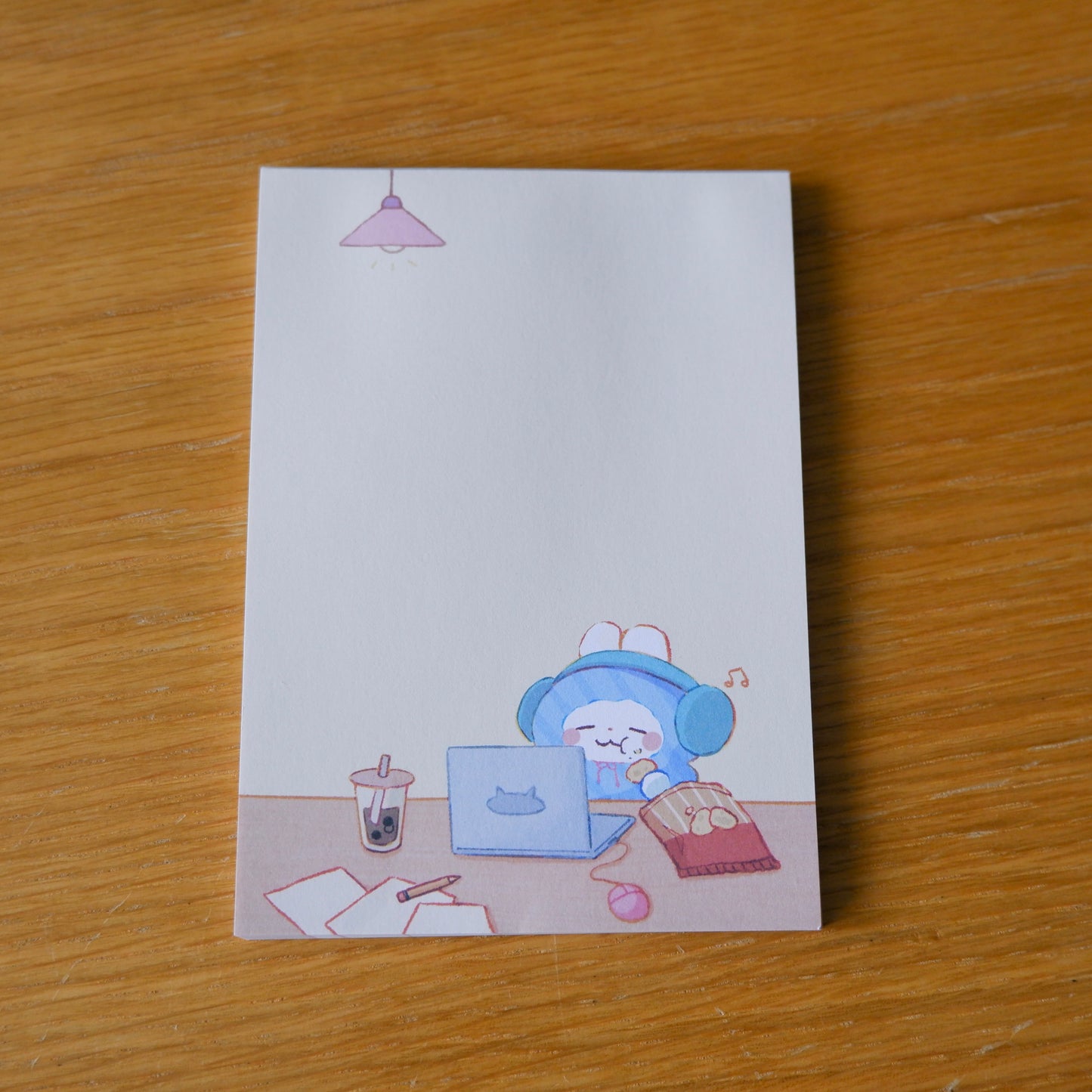 Memo Pad: Working hard
