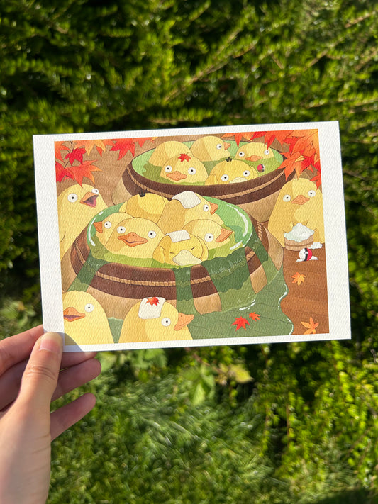 Imposter duck print