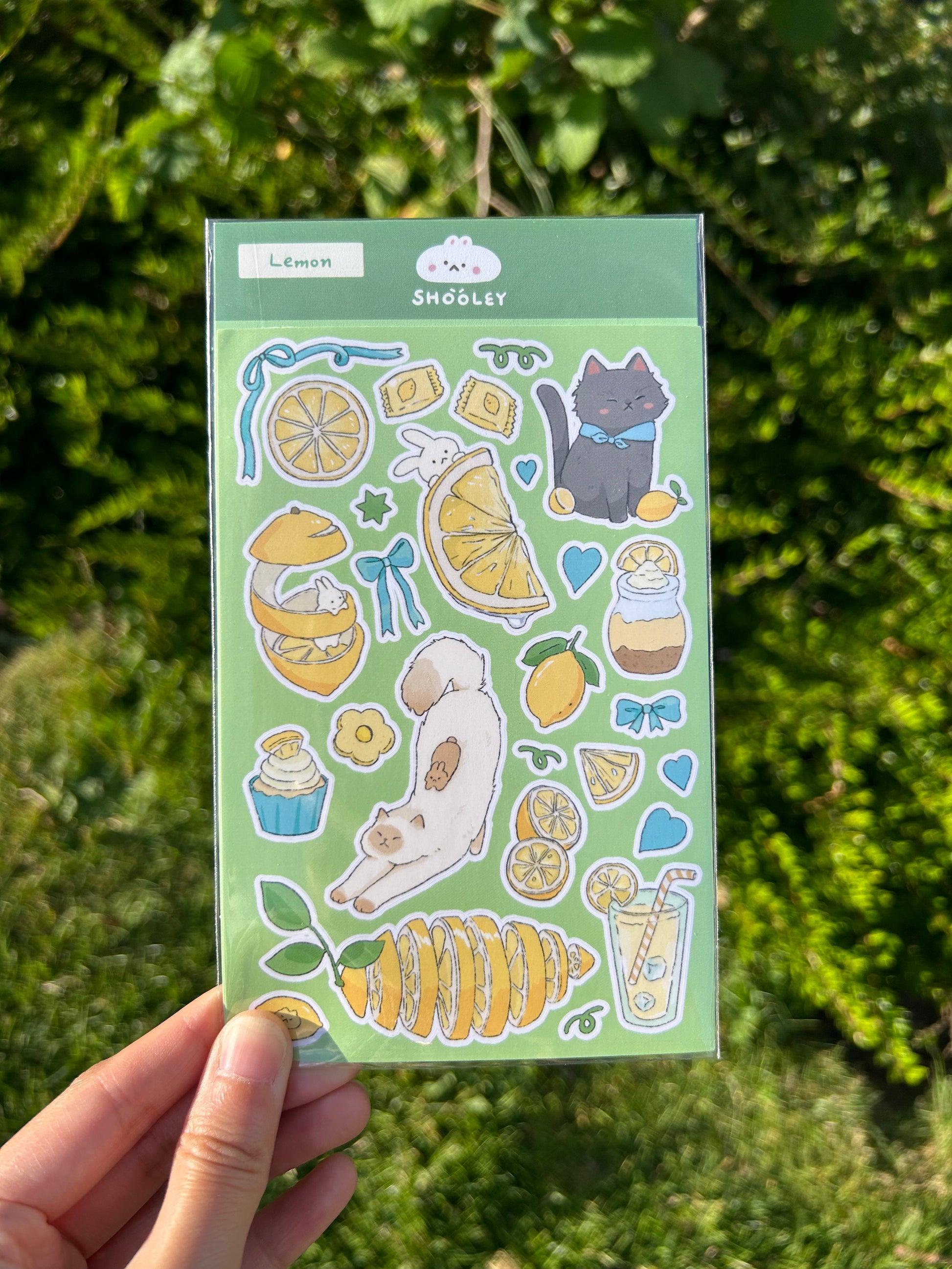 Lemon Sticker Sheets Lemon sticker sheet – Shooley