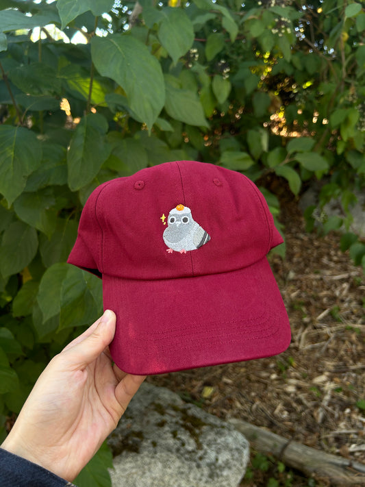 Bamboozled pigeon hat