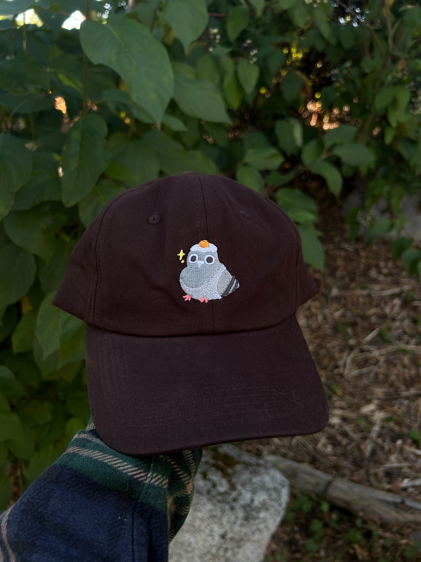 Bamboozled pigeon hat