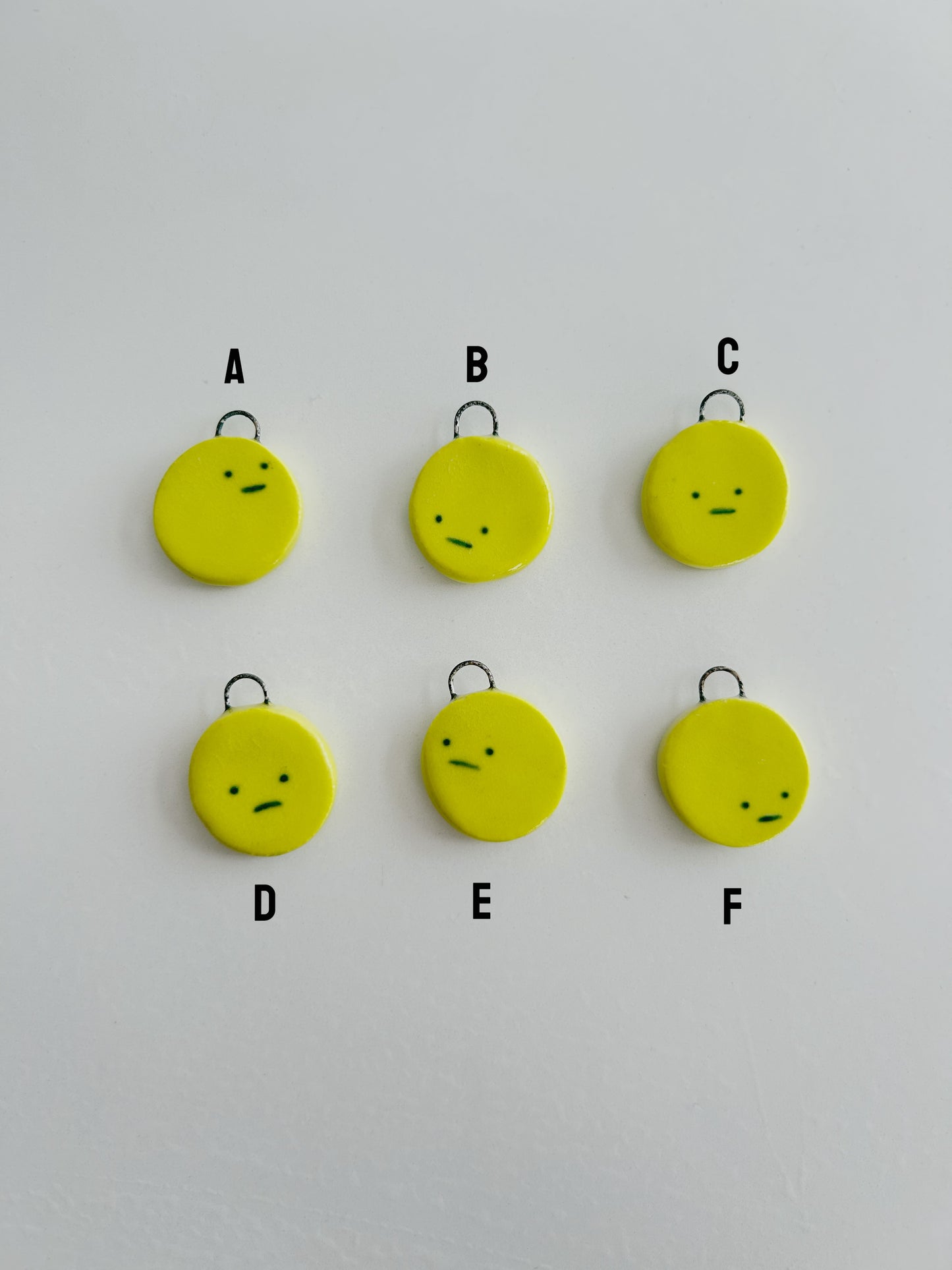 Little green guy necklace