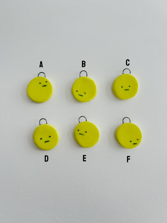 Little green guy necklace