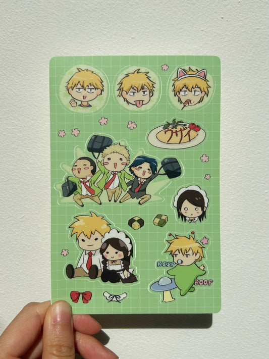 Shoujo Sticker Sheet