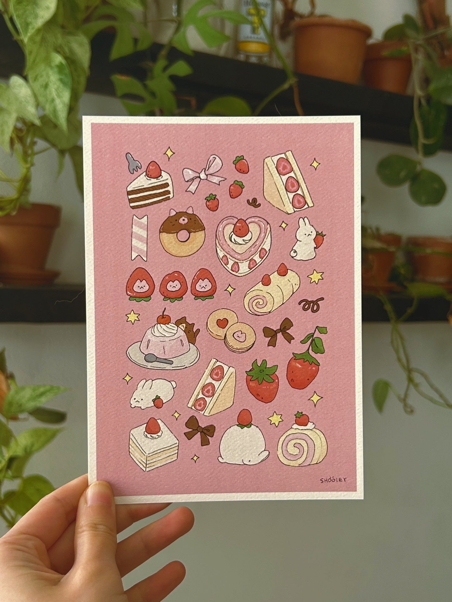 Strawberry Spread Print