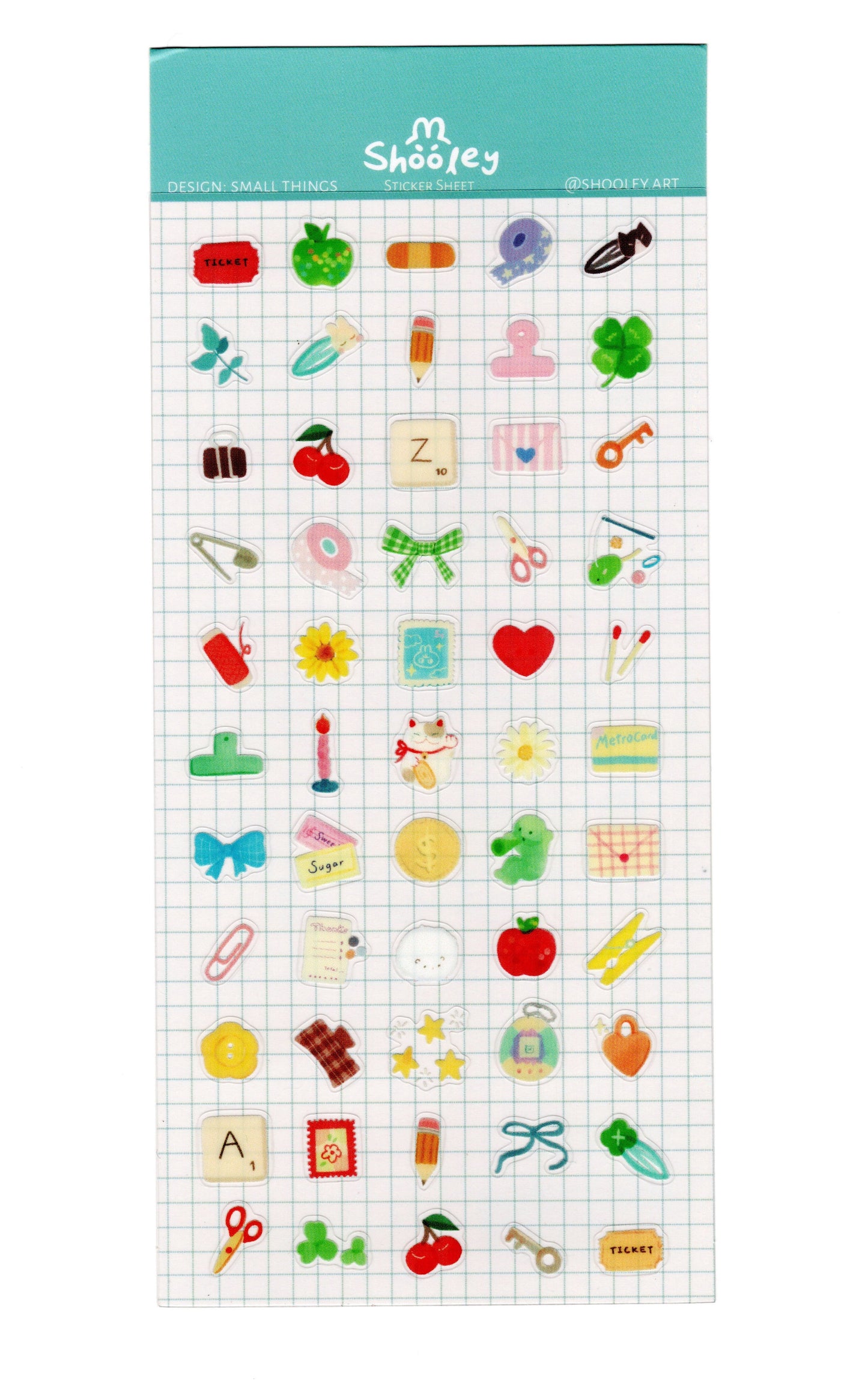small things sticker sheet