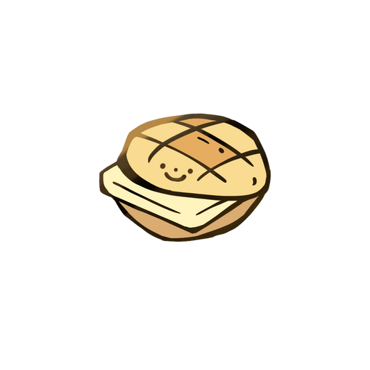 Pineapple Bun Enamel Pin
