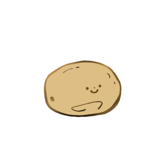 Potato Enamel Pin