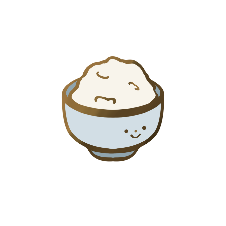 Rice Enamel Pin