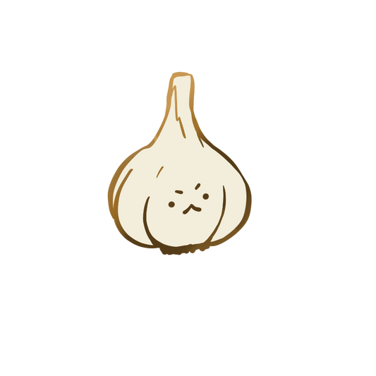 Garlic Enamel Pin