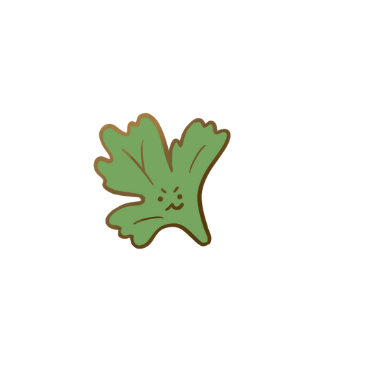 Cilantro Enamel Pin