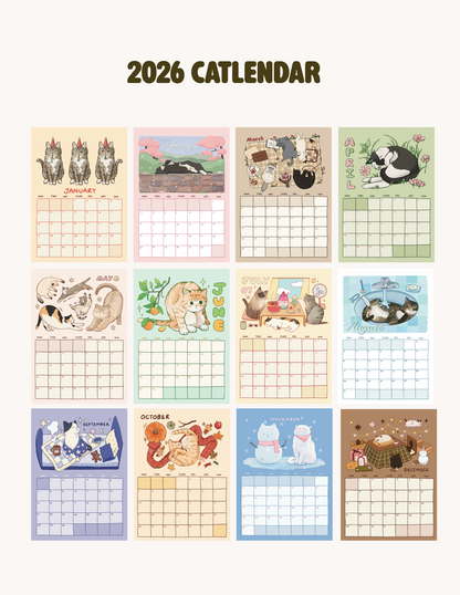 2026 Catlendar