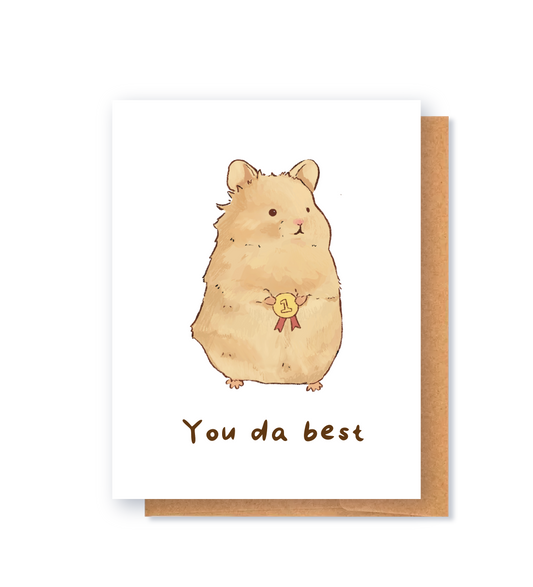 You Da Best Greeting Card