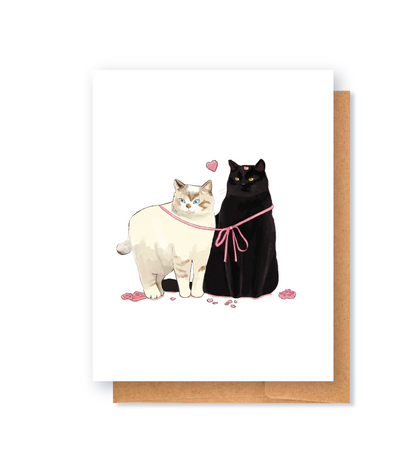 Love Cats Greeting Card
