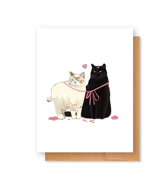 Love Cats Greeting Card