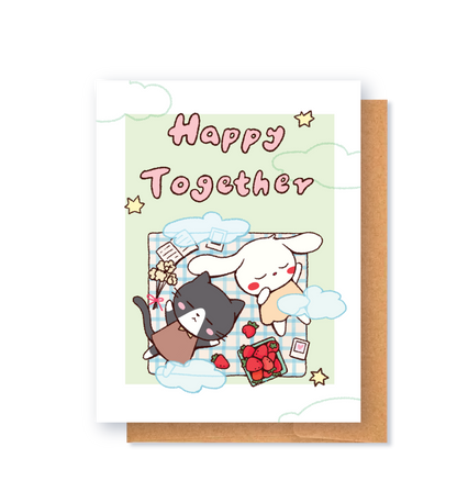 Happy Together Greeting Card
